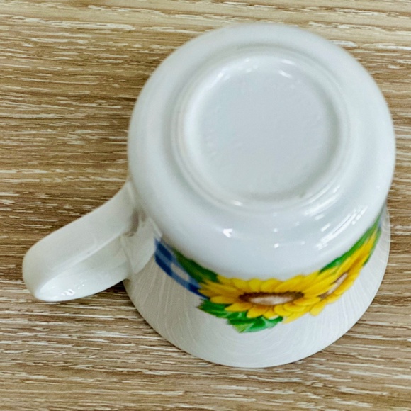 Vintage Corelle Sunsations Pattern Mugs Cups by Corning - Set of 4 - Picture 4 of 4